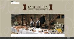 Desktop Screenshot of hotelristorantelatorretta.com